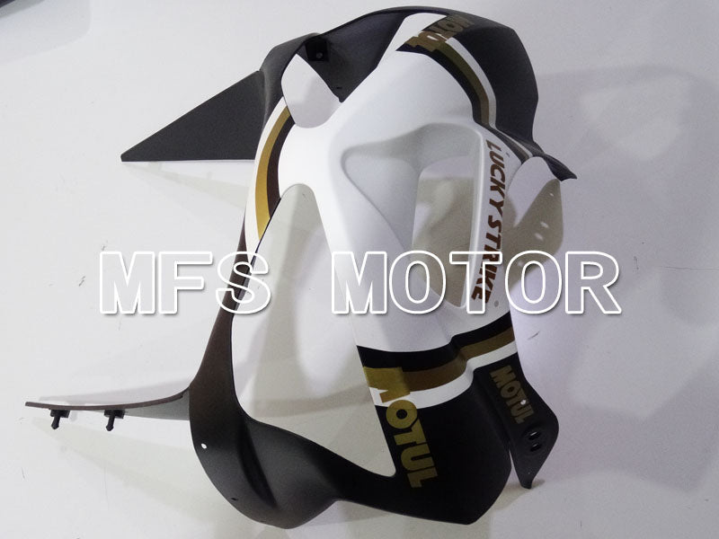 Kawasaki NINJA ZX6R 2003-2004 Injection ABS Fairing - Lucky Strike - Black White - MFS3732 - Fairings Kit