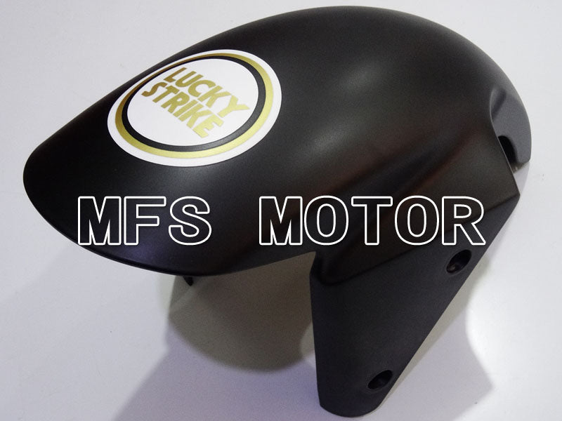 Kawasaki NINJA ZX6R 2003-2004 Injection ABS Fairing - Lucky Strike - Black White - MFS3732 - Fairings Kit