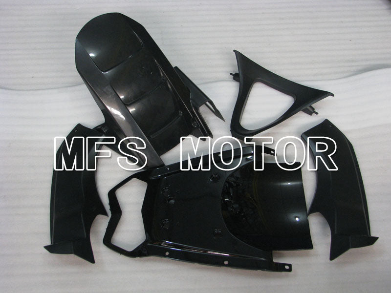Kawasaki NINJA ZX6R 2003-2004 Injection ABS Fairing - Monster - Black Green - MFS3735 - Fairings Kit