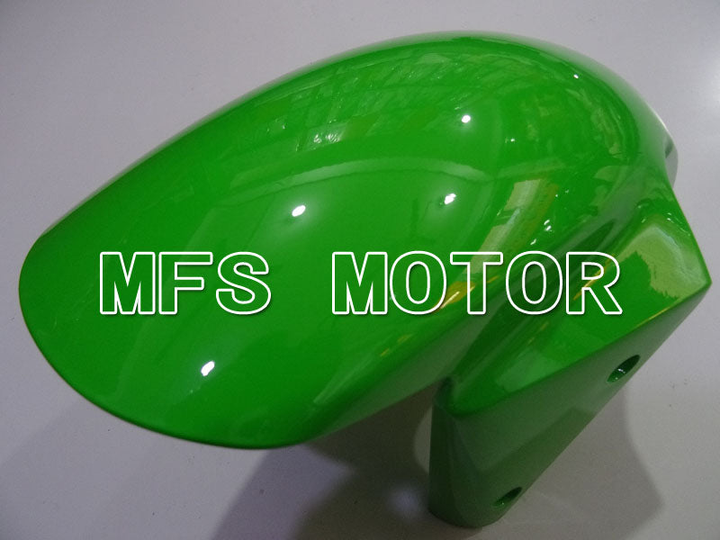 Kawasaki NINJA ZX6R 2003-2004 Injection ABS Fairing - Factory Style - Black Green - MFS3742 - Fairings Kit