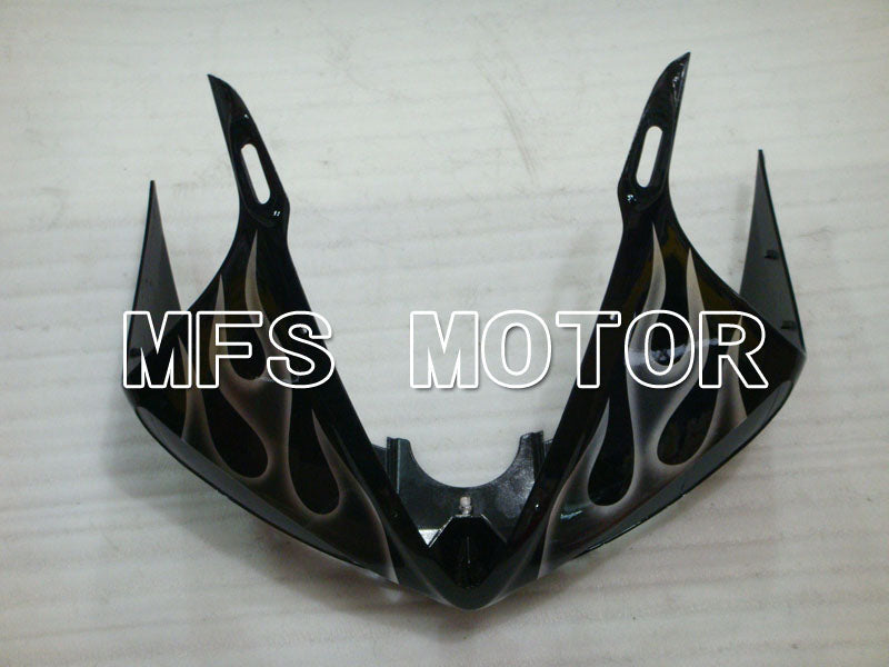 Yamaha YZF-R6 2005 Injection ABS Fairing - Flame - Black Gray - MFS3744 - Fairings Kit