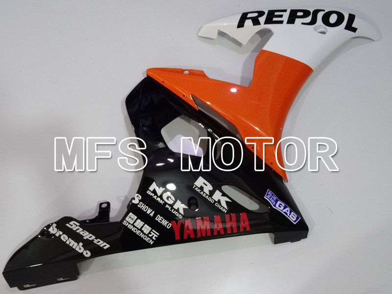 Yamaha YZF-R6 2005 Injection ABS Fairing - Repsol - Orange White - MFS3757 - Fairings Kit