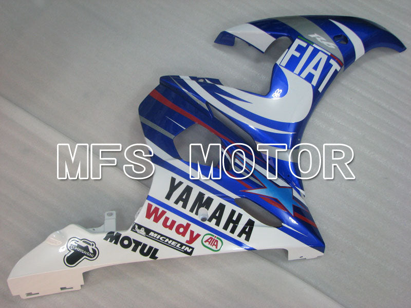 Yamaha YZF-R6 2005 Injection ABS Fairing - FIAT - Blue White - MFS3761 - Fairings Kit