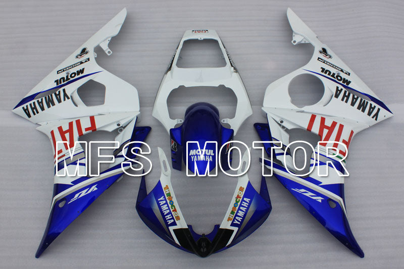 Yamaha YZF-R6 2005 Injection ABS Fairing - FIAT - Blue White - MFS3776 - Fairings Kit