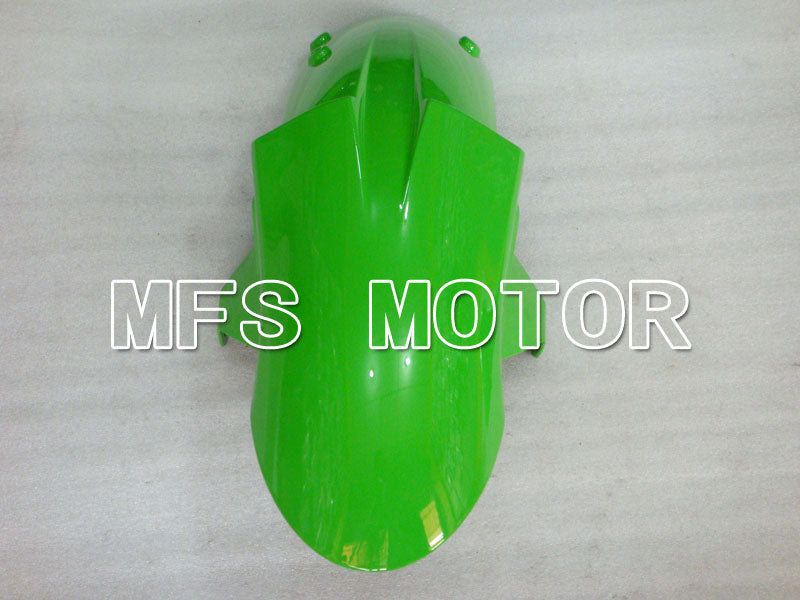 Kawasaki NINJA ZX6R 2005-2006 Injection ABS Fairing - Monster - Black Green - MFS3777 - Fairings Kit