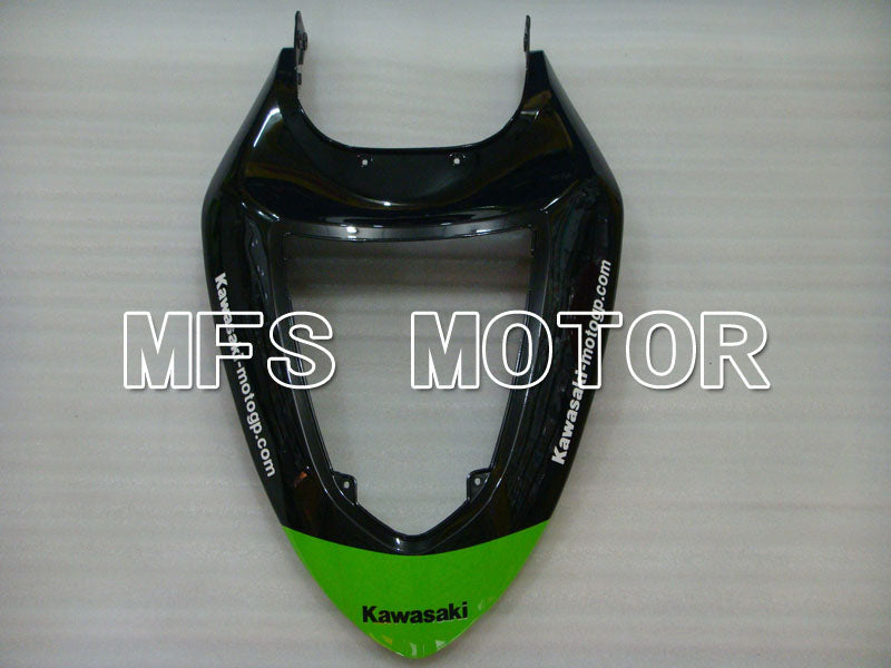 Kawasaki NINJA ZX6R 2005-2006 Injection ABS Fairing - Monster - Black Green - MFS3780 - Fairings Kit