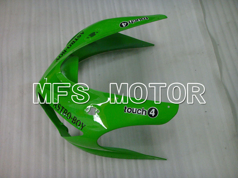 Kawasaki NINJA ZX6R 2005-2006 Injection ABS Fairing - Others - Black Green - MFS3783 - Fairings Kit