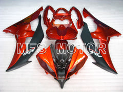 Yamaha YZF-R6 2008-2016 Injection ABS Fairing - Factory Style - Orange Black Matte - MFS3797 - Fairings Kit