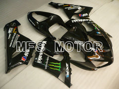 Kawasaki NINJA ZX6R 2005-2006 Injection ABS Fairing - Monster - Black - MFS3799 - Fairings Kit