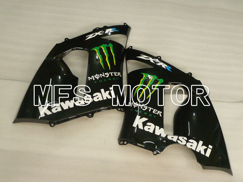 Kawasaki NINJA ZX6R 2005-2006 Injection ABS Fairing - Monster - Black - MFS3799 - Fairings Kit