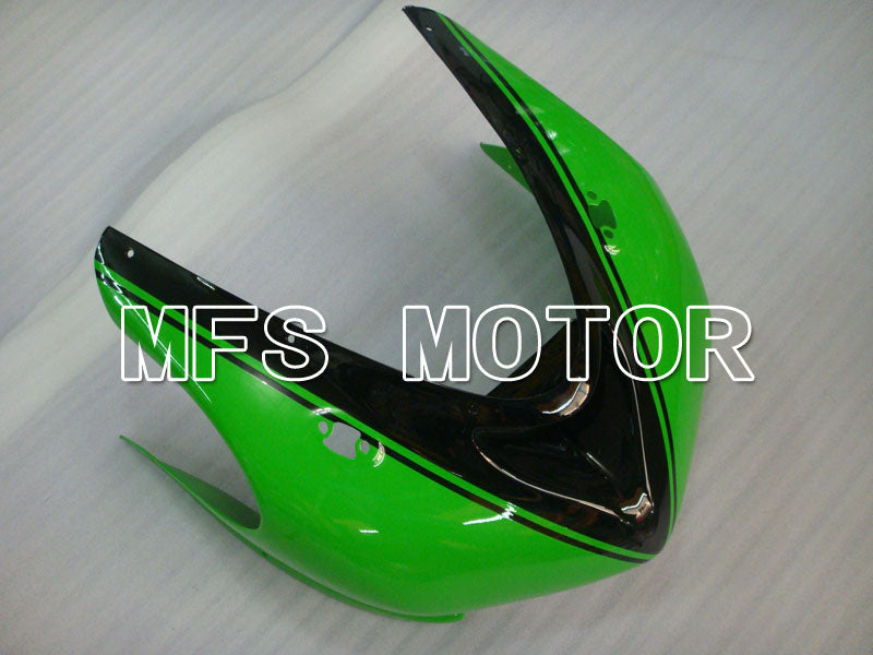 Kawasaki NINJA ZX6R 2005-2006 Injection ABS Fairing - Monster - Black Green - MFS3804 - Fairings Kit