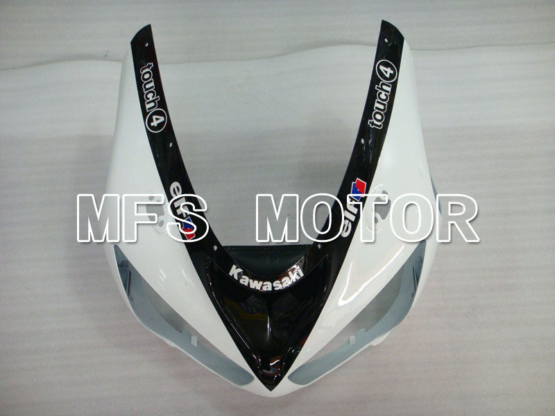 Kawasaki NINJA ZX6R 2005-2006 Injection ABS Fairing - Monster - Black White - MFS3808 - Fairings Kit