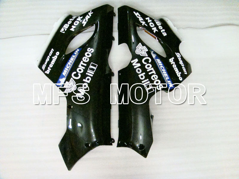 Kawasaki NINJA ZX6R 2005-2006 Injection ABS Fairing - West - Black White - MFS3814 - Fairings Kit