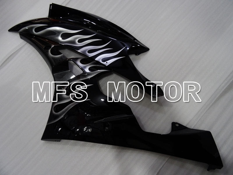 Yamaha YZF-R6 2006-2007 Injection ABS Fairing - Flame - White Black - MFS3820 - Fairings Kit