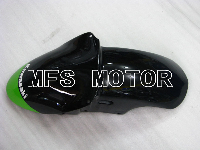 Kawasaki NINJA ZX9R 2000-2001 ABS Fairing - Monster - Black Green - MFS3835 - Fairings Kit