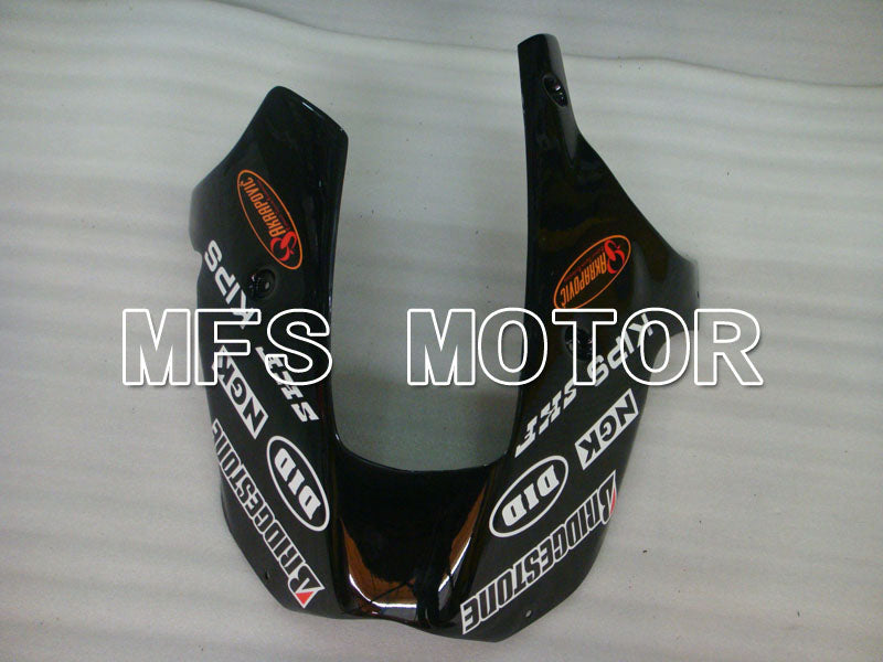 Kawasaki NINJA ZX9R 2000-2001 ABS Fairing - Factory Style - Black Green - MFS3838 - Fairings Kit