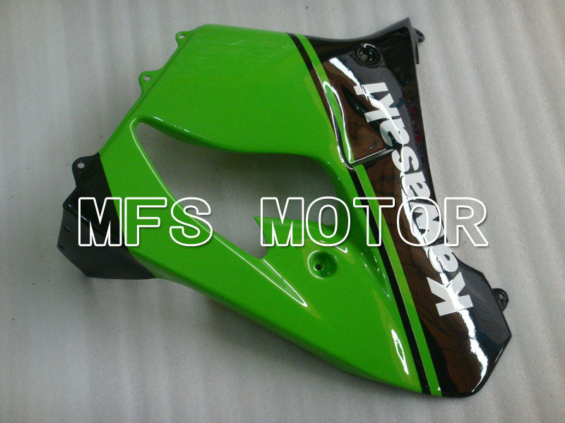 Kawasaki NINJA ZX9R 2000-2001 ABS Fairing - Factory Style - Black Green - MFS3838 - Fairings Kit