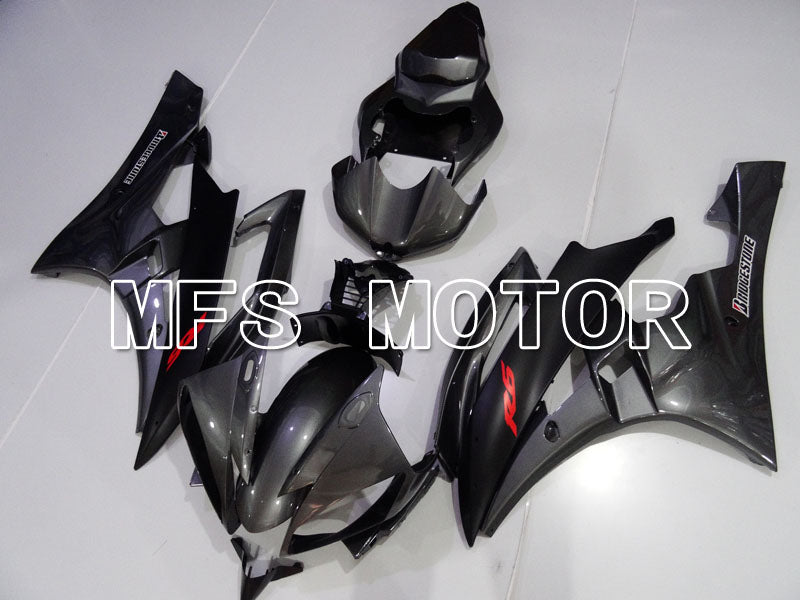 Yamaha YZF-R6 2006-2007 Injection ABS Fairing - Factory Style - Silver Black Matte - MFS3839 - Fairings Kit