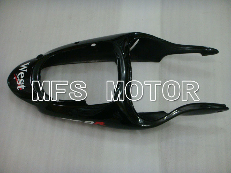 Kawasaki NINJA ZX9R 2000-2001 ABS Fairing - West - Black White - MFS3845 - Fairings Kit