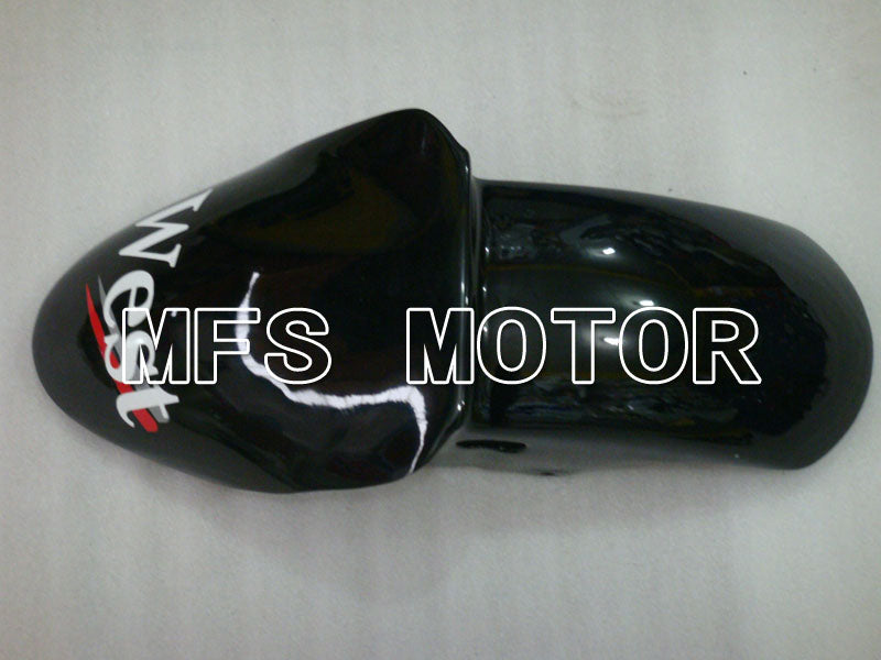 Kawasaki NINJA ZX9R 2000-2001 ABS Fairing - West - Black White - MFS3845 - Fairings Kit
