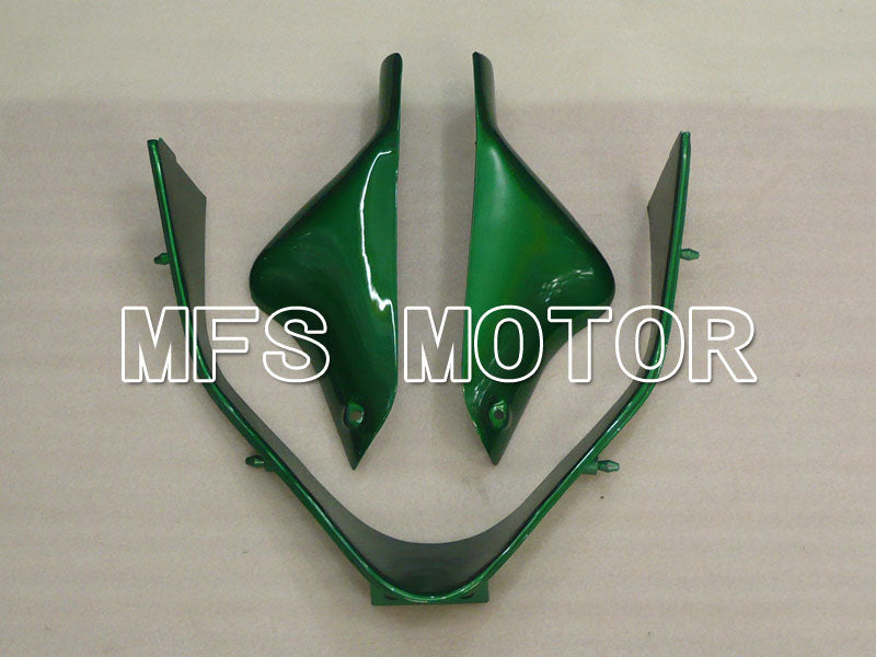 Kawasaki NINJA ZX9R 2000-2001 ABS Fairing - Flame - Green Silver - MFS3854 - Fairings Kit