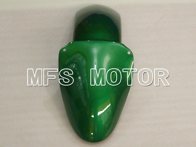 Kawasaki NINJA ZX9R 2000-2001 ABS Fairing - Flame - Green Silver - MFS3854 - Fairings Kit