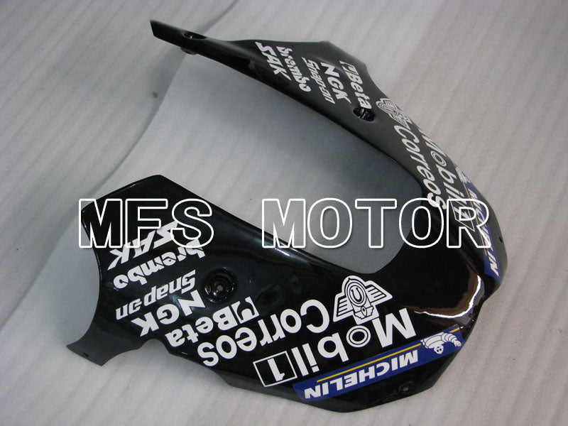 Kawasaki NINJA ZX9R 2000-2001 ABS Fairing - West - Black White - MFS3866 - Fairings Kit