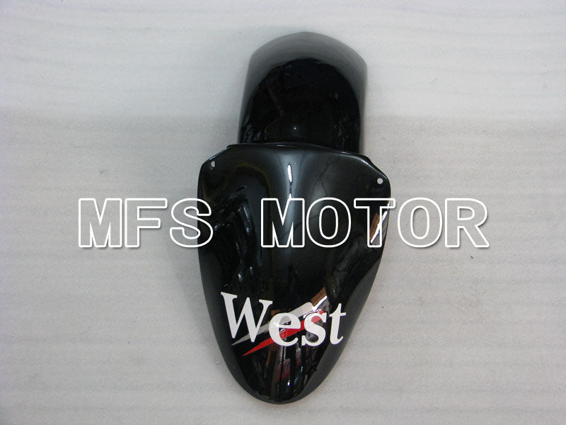 Kawasaki NINJA ZX9R 2000-2001 ABS Fairing - West - Black White - MFS3866 - Fairings Kit