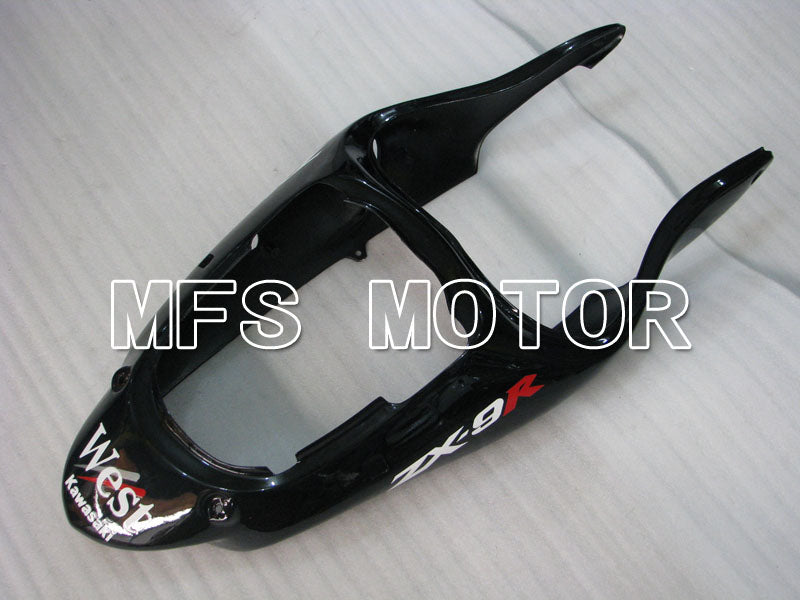 Kawasaki NINJA ZX9R 2000-2001 ABS Fairing - West - Black White - MFS3866 - Fairings Kit