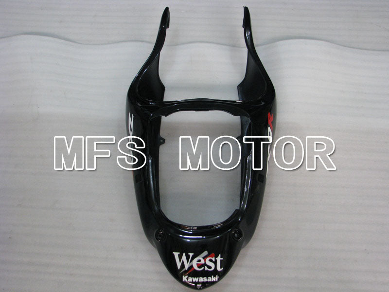 Kawasaki NINJA ZX9R 2000-2001 ABS Fairing - West - Black White - MFS3866 - Fairings Kit