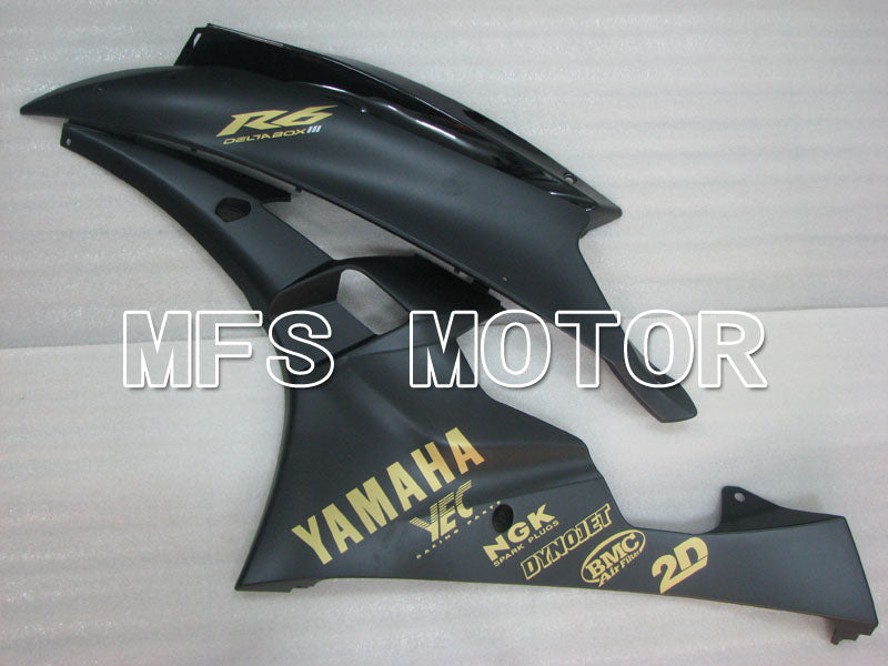 Yamaha YZF-R6 2006-2007 Injection ABS Fairing - Factory Style - Black Matte - MFS3872 - Fairings Kit