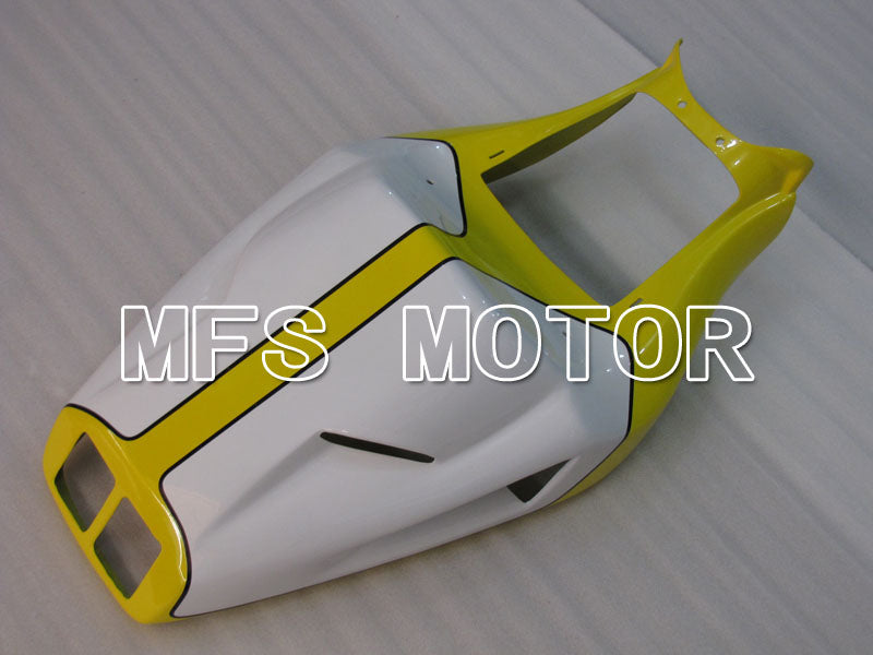 Ducati 748 / 998 / 996 1994-2002 Injection ABS Fairing - Factory Style - Yellow White - MFS3889 - Fairings Kit