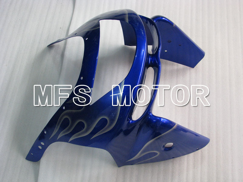 Kawasaki NINJA ZX9R 1998-1999 ABS Fairing - Flame - Blue White - MFS3909 - Fairings Kit