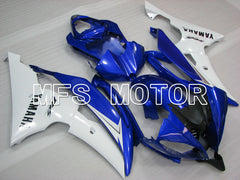 Yamaha YZF-R6 2008-2016 Injection ABS Fairing - Factory Style - Blue White - MFS3917 - Fairings Kit
