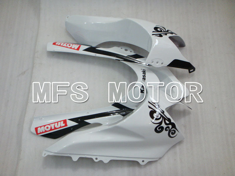 Kawasaki NINJA ZX10R 2004-2005 Injection ABS Fairing - Corona - White - MFS3940 - Fairings Kit