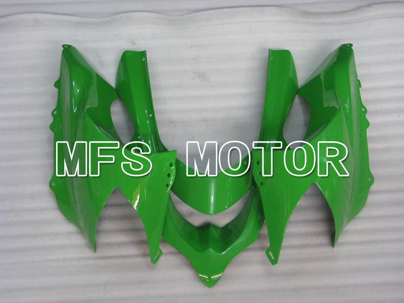 Kawasaki NINJA ZX10R 2004-2005 Injection ABS Fairing - Factory Style - Black Green - MFS3942 - Fairings Kit