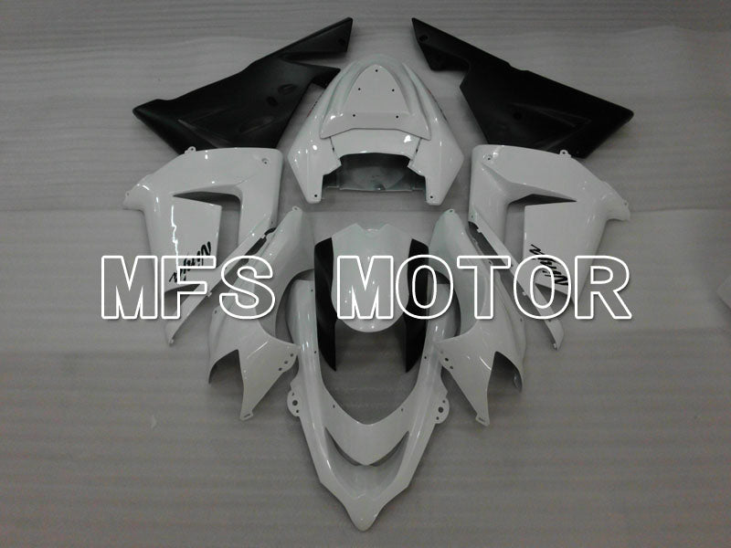 Kawasaki NINJA ZX10R 2004-2005 Injection ABS Fairing - Factory Style - Black White - MFS3945 - Fairings Kit