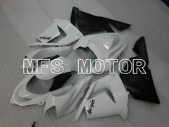 Kawasaki NINJA ZX10R 2004-2005 Injection ABS Fairing - Factory Style - Black White - MFS3945 - Fairings Kit