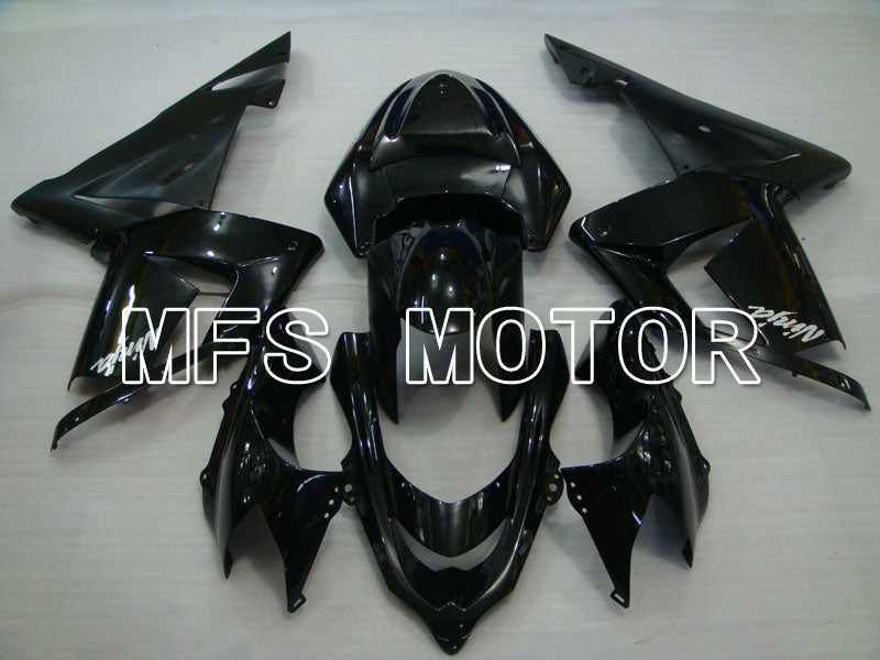 Kawasaki NINJA ZX10R 2004-2005 Injection ABS Fairing - Factory Style - Black - MFS3948 - Fairings Kit