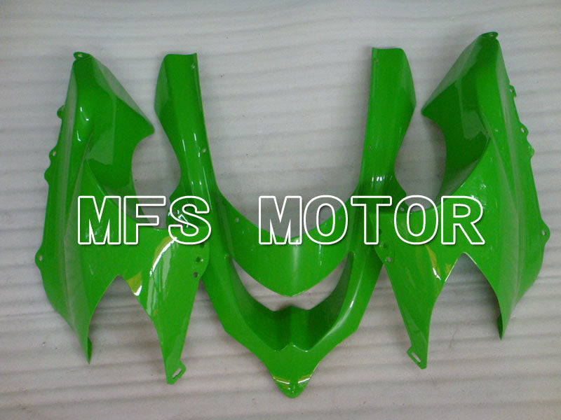 Kawasaki NINJA ZX10R 2004-2005 Injection ABS Fairing - Factory Style - Black Green - MFS3951 - Fairings Kit