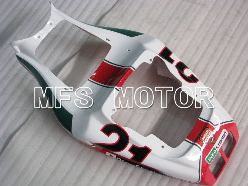 Ducati 748 / 998 / 996 1994-2002 Injection ABS Fairing - INFO STRADA - Red - MFS3962 - Fairings Kit