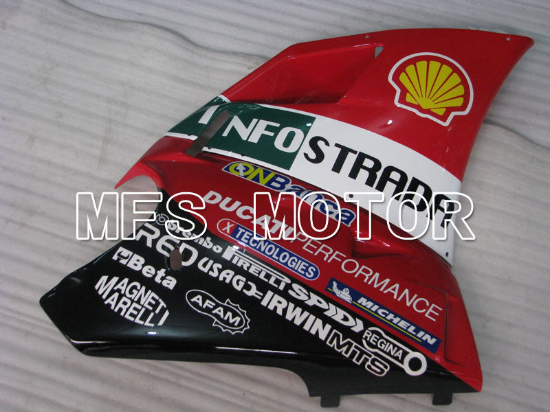 Ducati 748 / 998 / 996 1994-2002 Injection ABS Fairing - INFO STRADA - Red - MFS3962 - Fairings Kit