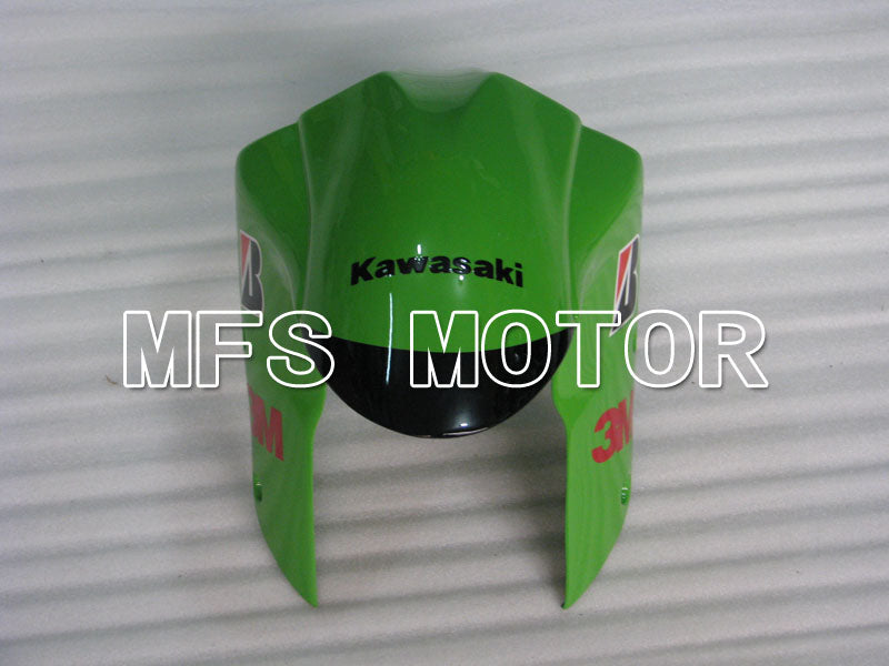 Kawasaki NINJA ZX10R 2004-2005 Injection ABS Fairing - Monster - Black Green - MFS3967 - Fairings Kit