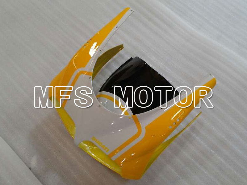Ducati 748 / 998 / 996 1994-2002 Injection ABS Fairing - Factory Style - Black Yellow - MFS3968 - Fairings Kit
