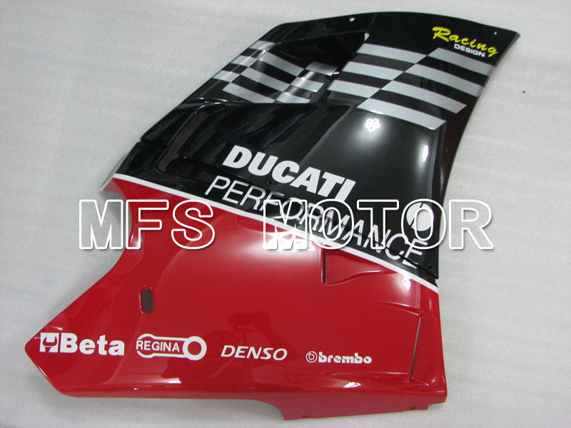 Ducati 748 / 998 / 996 1994-2002 Injection ABS Fairing - Performance - White Black - MFS3984 - Fairings Kit
