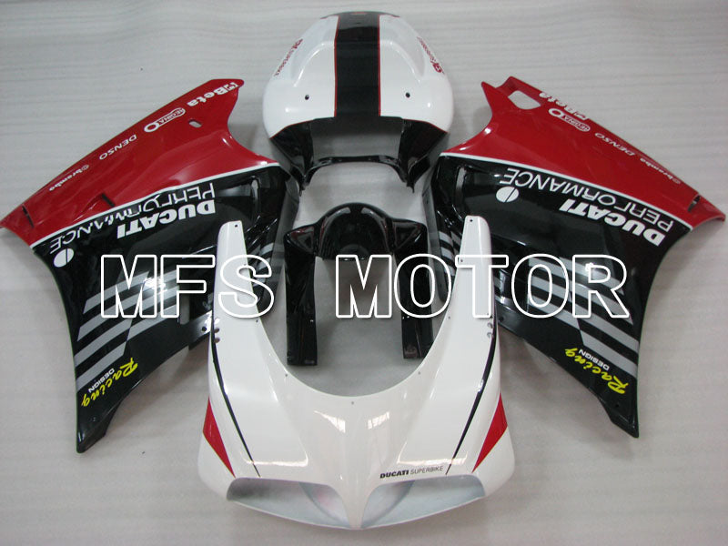 Ducati 748 / 998 / 996 1994-2002 Injection ABS Fairing - Performance - White Black - MFS3984 - Fairings Kit