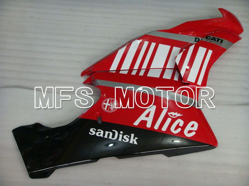 Ducati 749 / 999 2003-2004 Injection ABS Fairing - Alice - Red White - MFS3993 - Fairings Kit