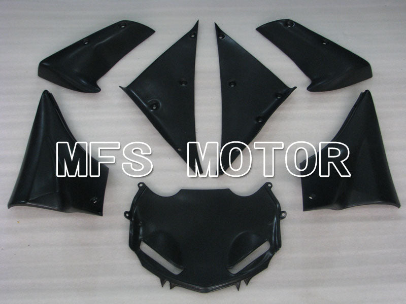 Kawasaki NINJA ZX10R 2006-2007 Injection ABS Fairing - Flame - Black Green - MFS4002 - Fairings Kit