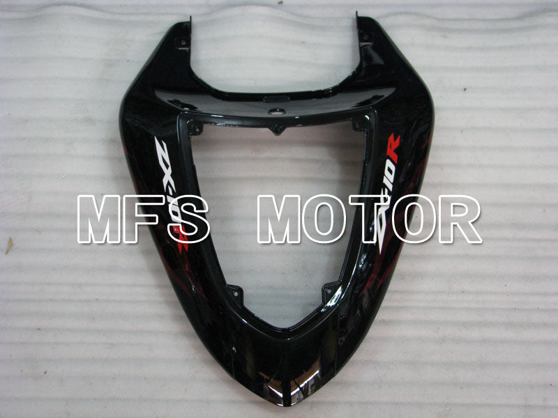 Kawasaki NINJA ZX10R 2006-2007 Injection ABS Fairing - Flame - Black Red - MFS4005 - Fairings Kit