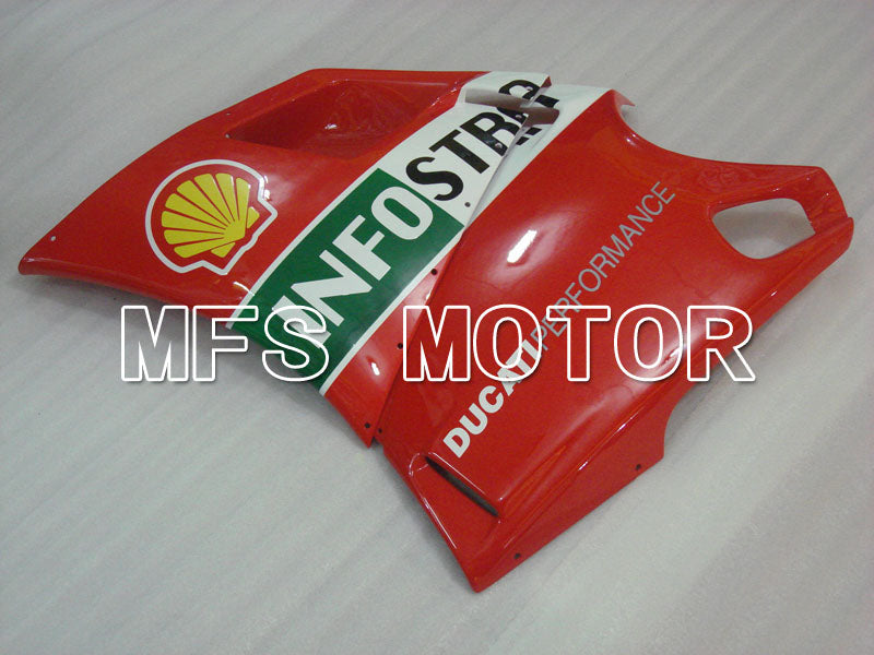 Ducati 916 1994-1998 Injection ABS Fairing - INFO STRADA - Red - MFS4006 - Fairings Kit